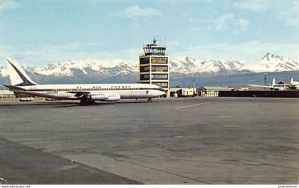 Usa - ANCHORAGE (AK) International Airport - Boeing 707 Air France