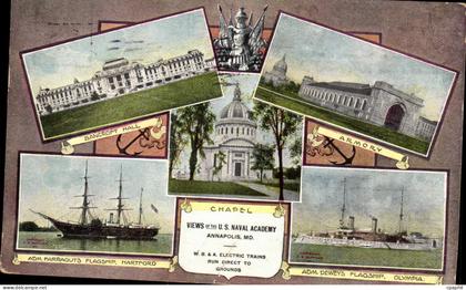 Etats Unis CPA Chapel Views on US Naval Academy Annapolis