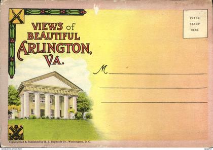 CPA Livret pour CPA Views Of Beautiful Arlington Va