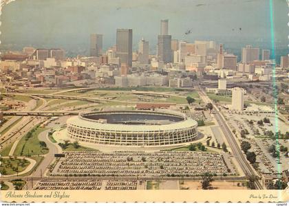 CPM Atlanta Stadium and Skyline
