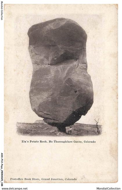 AXXP12-1296-ETATS-UNIS - COLORADO - Ela's potato rock - No thoroughfare canon