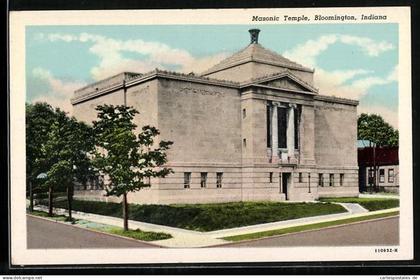 AK Bloomington, IN, Masonic Temple, Freimaurer