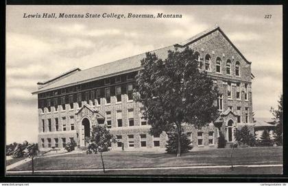 AK Bozeman, MT, Lewis Hall, Montana Stage College