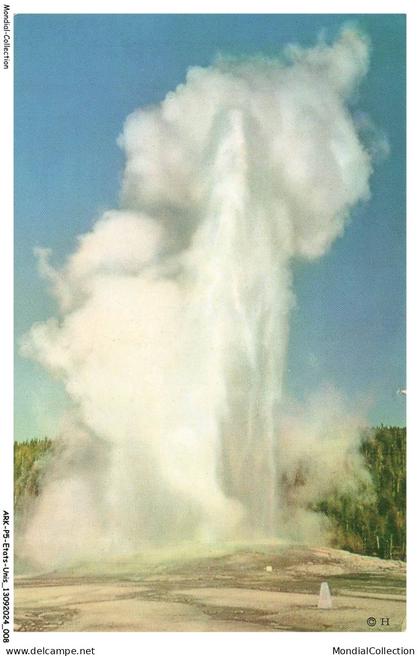 ARKP5-0303-ETATS-UNIS - BOZEMA - Old faithful Geyser, the Greatest single feature of Yellowstone National Park