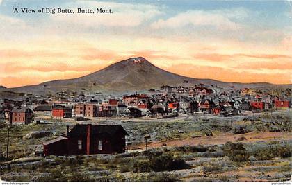 Usa - BUTTE (MT) A view of Big Butte