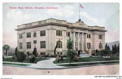 CAR-AGHP18-0823-ETATS-UNIS - GLENDALE - Union high school