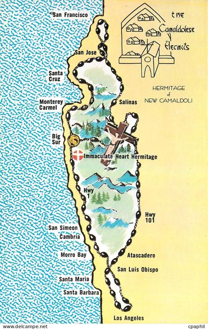 CPM Immaculate Heart Hermitage Big Sur Post Office California