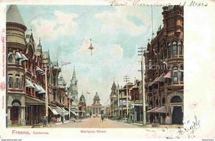 Fresno California USA Mariposa Street