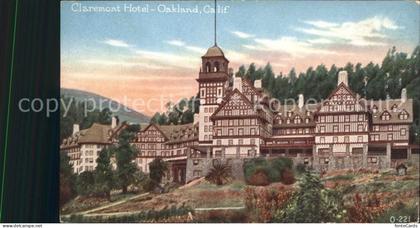 Oakland California Claremont Hotel