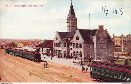 Usa - CHEYENNE (WY) Union Depot - Railroad