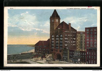 AK Chicago, IL, Illinois Central Depot