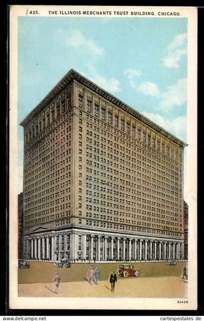 AK Chicago, IL, The Illinois Merchants Trust Building
