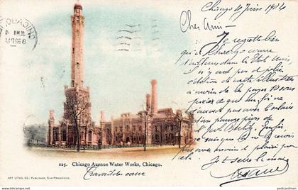 Usa - CHICAGO (IL) Chicago Avenue - Water works