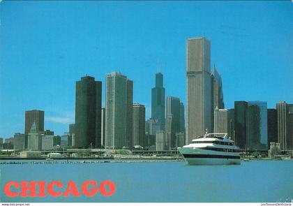 USA - Chicago - Pitt Chicago prints - skyline - Odyssey - ship - transport - CP