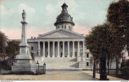 A024 US South Carolina Columbia State Capitol vintage postcard