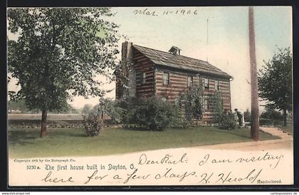 AK Dayton, OH, The first house built in Dayton