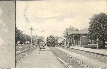 Harrington Delaware USA Eisenbahn Bahnhof