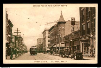 ETATS-UNIS - EL PASO - STREET SCENE