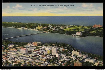 AK West Palm Beach, FL, The Palm Beaches, A Bird`s-Eye View