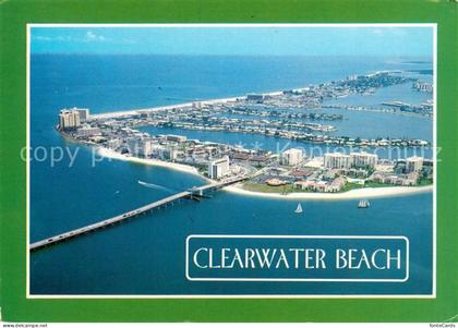 Clearwater Beach Aerial view