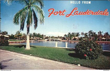 Fort Lauderdale Promenade Kanal