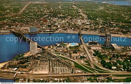 Jacksonville Florida Air view