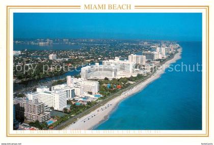 Miami Beach Sunny Miami Beach stretches as far as the eye can see