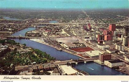 Tampa Florida USA Metropolitan Tampa Fliegeraufnahme
