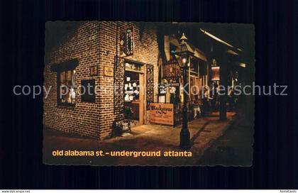 Atlanta Georgia Old Alabama St Underground Atlanta