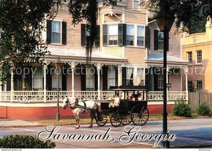 Savannah Georgia Pferdedroschke