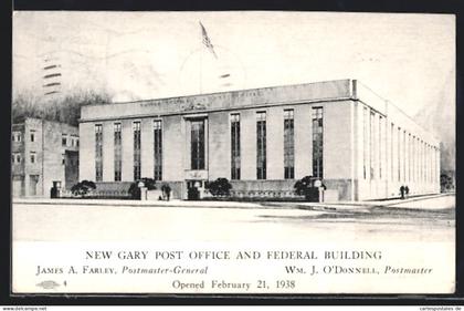AK Gary, IN, New Gary Post Office and Federal Building