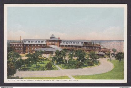 Postcard, United States Arizona, Grand Canyon, Hotel El Tovar, Unposted
