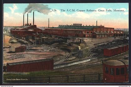 AK Great Falls, MT, The A.C.M. Copper Refinery