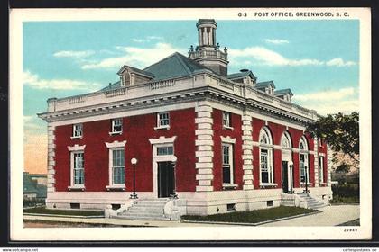 AK Greenwood, SC, Post Office