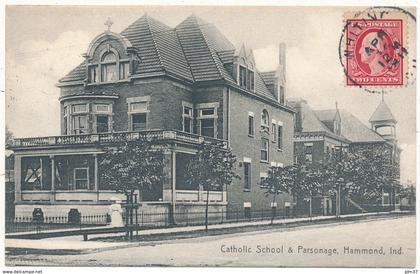 HAMMOND, IN -  Catholic School & Parsonage