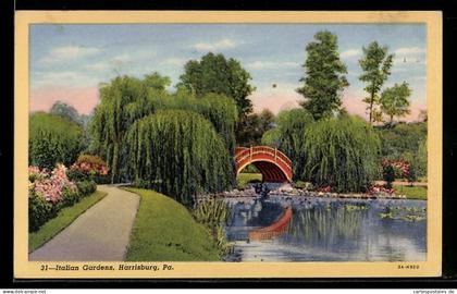 AK Harrisburg, PA, Italian Gardens
