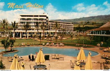 Maui Hawaii Maui Hilton Hotel Swimming Pool at Kaanapali Beach