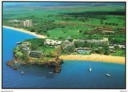 Maui Hawaii USA The Sheraton Maui Hotel Fliegeraufnahme