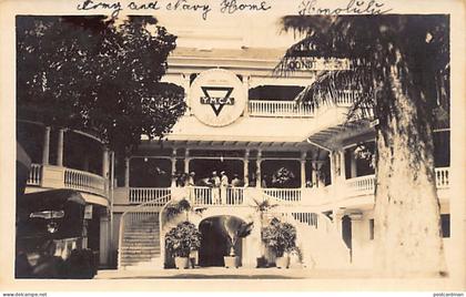Hawaii - HONOLULU - Y.M.C.A. - Real Photo - Publ. unknown