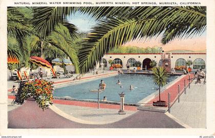 US California Mineral Water Murrieta Hot Springs 1915 vintage postcard B961