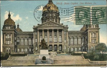 Des Moines Iowa State Capitol