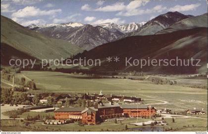 Sun Valley Idaho Panorama Mountains
