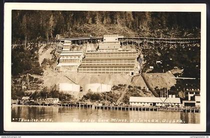Foto-AK Juneau, AK, One of the gold mines at Juneau, Bergbau