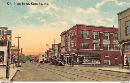 Usa - KENOSHA (WI) Main Street - Publ. E.A. Bishop