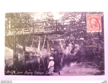 2021 - 3546  COVINGTON  :  Bridge over Bogue Falaya  1908   XXX