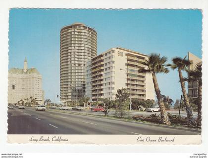 Long Beach, California; East Ocean Boulevard postcard posted 1978 b200520