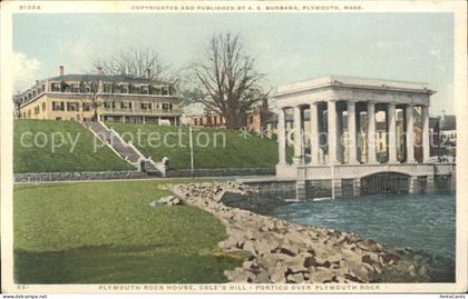 Plymouth Massachusetts Rock House Coles Hill