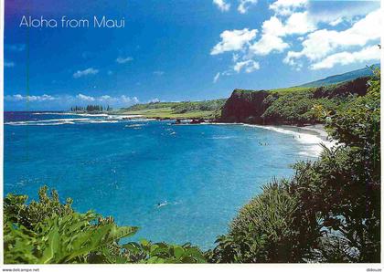 Carte Postale - Etats-Unis - Hana - Hamoa Beach - Hana maui - Known for its beautiful beaches hamoa beach on the island
