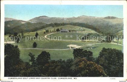 Cumberland Maryland Golfclub
