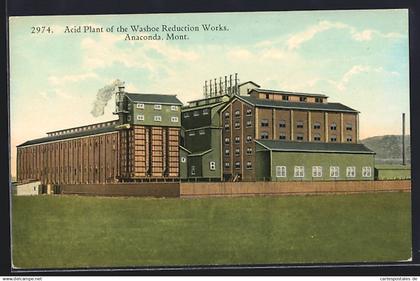 AK Anaconda, MN, Acid Plant of the Wshoe Reduction Works